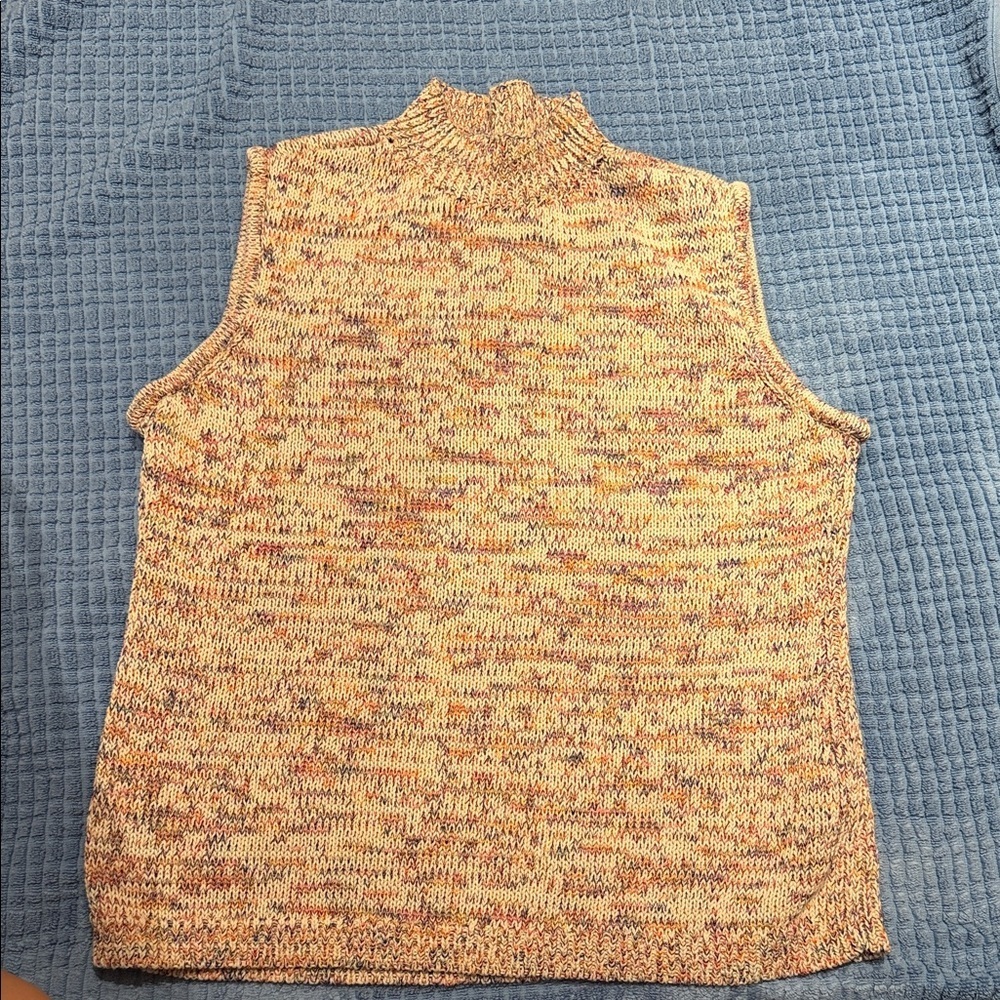 Talbots Multicolor Turtleneck Sweater size L